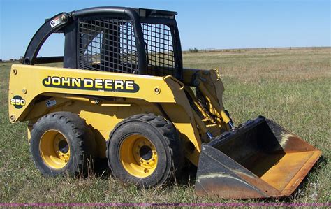 1999 john deere skid steer|jd 250 skid steer weight.